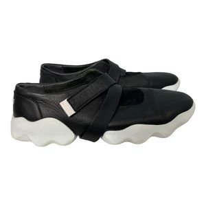 CAMPER  Black Leather Slip-on Casual Minimalist Dub Fashion Sneakers 41 US 11